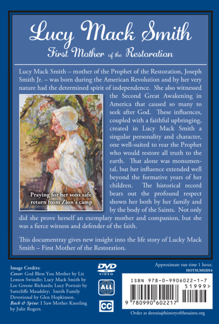Lucy Mack Smith - First Mother of the Restoration DVD